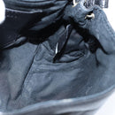 Chloe Lily Shoulder Bag Leather 2way Black Gold Auth 146949-21