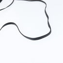 Chloe Lily Shoulder Bag Leather 2way Black Gold Auth 146949-8