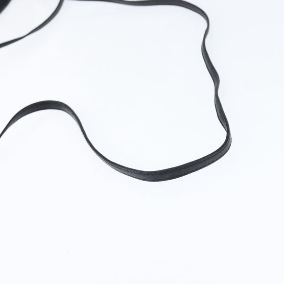 Chloe Lily Shoulder Bag Leather 2way Black Gold Auth 146949