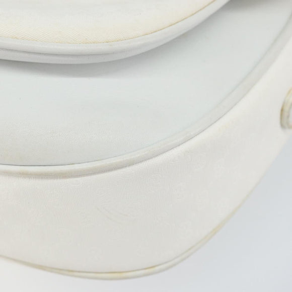 GUCCI Micro GG Supreme Shoulder Bag PVC White Gold 001 406 0259 Auth 146962