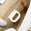 GUCCI Micro GG Supreme Shoulder Bag PVC White Gold 001 406 0259 Auth 146962-18