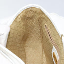 GUCCI Micro GG Supreme Shoulder Bag PVC White Gold 001 406 0259 Auth 146962-20