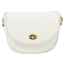 GUCCI Micro GG Supreme Shoulder Bag PVC White Gold 001 406 0259 Auth 146962-13