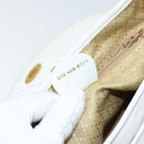 GUCCI Micro GG Supreme Shoulder Bag PVC White Gold 001 406 0259 Auth 146962-12