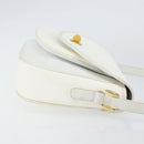 GUCCI Micro GG Supreme Shoulder Bag PVC White Gold 001 406 0259 Auth 146962-3