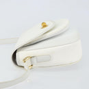GUCCI Micro GG Supreme Shoulder Bag PVC White Gold 001 406 0259 Auth 146962-4