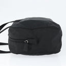 PRADA Hand Bag Nylon Black Silver Auth 146965-4