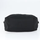 PRADA Hand Bag Nylon Black Silver Auth 146965-5