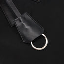 PRADA Tote Bag Nylon Black Silver Auth 146966-9