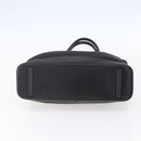 PRADA Tote Bag Nylon Black Silver Auth 146966-5