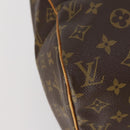 LOUIS VUITTON Monogram Sac Souple 35 Boston Bag M41626 LV Auth 146967-16