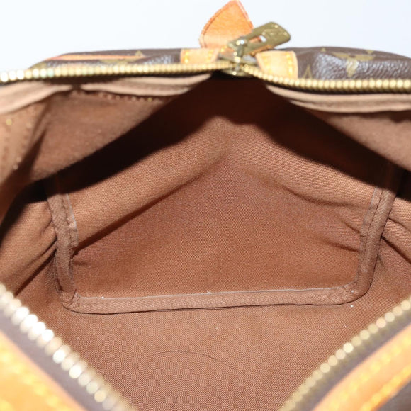 LOUIS VUITTON Monogram Sac Souple 35 Boston Bag M41626 LV Auth 146967