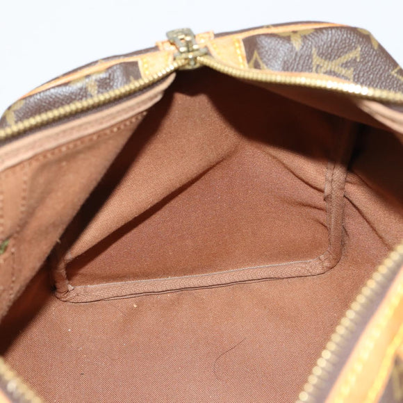 LOUIS VUITTON Monogram Sac Souple 35 Boston Bag M41626 LV Auth 146967