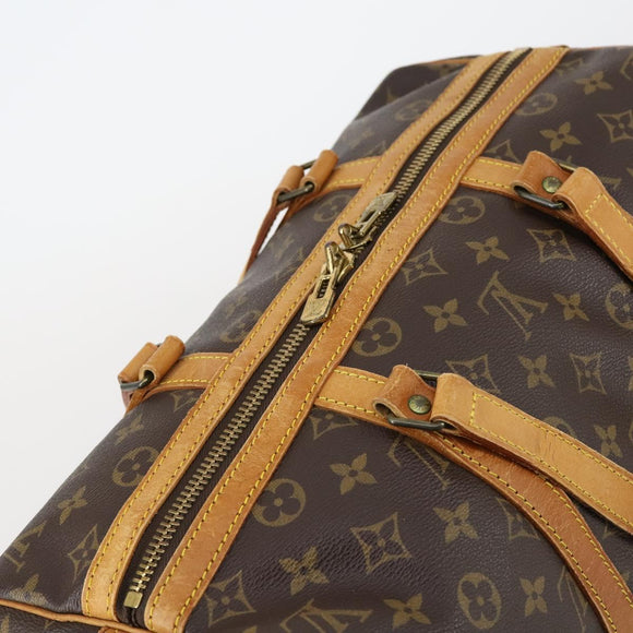 LOUIS VUITTON Monogram Sac Souple 35 Boston Bag M41626 LV Auth 146967