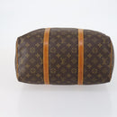 LOUIS VUITTON Monogram Sac Souple 35 Boston Bag M41626 LV Auth 146967-5