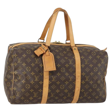LOUIS VUITTON Monogram Sac Souple 45 Boston Bag M41624 LV Auth 146968