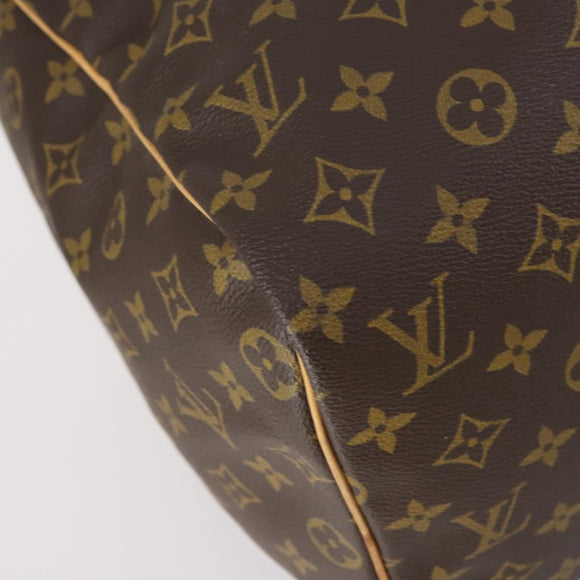 LOUIS VUITTON Monogram Sac Souple 45 Boston Bag M41624 LV Auth 146968
