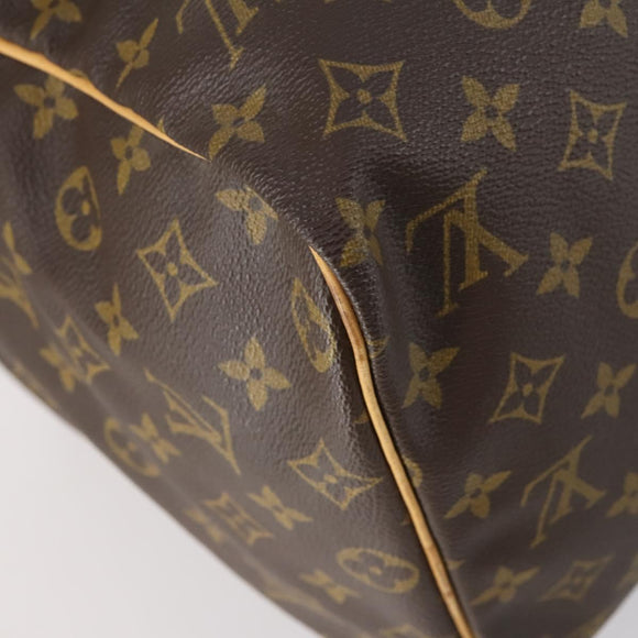 LOUIS VUITTON Monogram Sac Souple 45 Boston Bag M41624 LV Auth 146968