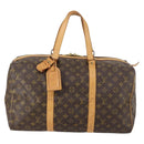 LOUIS VUITTON Monogram Sac Souple 45 Boston Bag M41624 LV Auth 146968-13