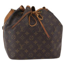 LOUIS VUITTON Monogram Petit Noe Shoulder Bag M42226 LV Auth 146971-1