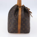 LOUIS VUITTON Monogram Petit Noe Shoulder Bag M42226 LV Auth 146971-3