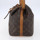 LOUIS VUITTON Monogram Petit Noe Shoulder Bag M42226 LV Auth 146971-4