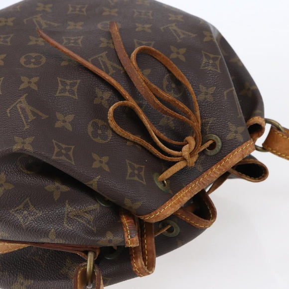 LOUIS VUITTON Monogram Petit Noe Shoulder Bag M42226 LV Auth 146971