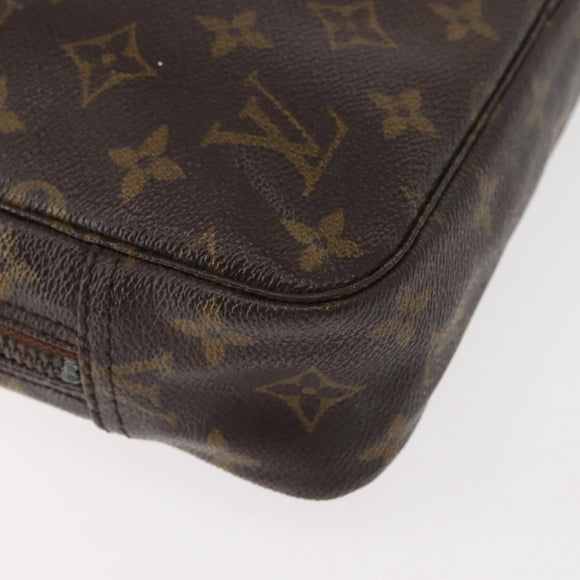 LOUIS VUITTON Monogram Trousse Toilette 23 Clutch Bag M47524 LV Auth 146972