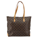 LOUIS VUITTON Monogram Cabas Mezzo Tote Bag M51151 LV Auth 146973V-13
