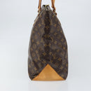 LOUIS VUITTON Monogram Cabas Mezzo Tote Bag M51151 LV Auth 146973V-4