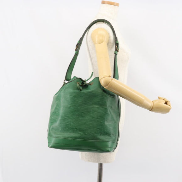 LOUIS VUITTON Epi Noe Shoulder Bag Green M44004 LV Auth 146974
