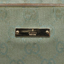 GUCCI GG Canvas Hand Bag Peppermint Gold 000 0852 Auth 146975-17