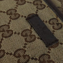 GUCCI GG Canvas Shoulder Bag Beige Silver 122798 Auth 146976-10