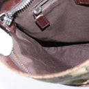 GUCCI GG Canvas Shoulder Bag Beige Silver 122798 Auth 146976-19