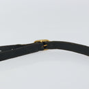 GUCCI GG Supreme Sherry Line Shoulder Bag PVC Navy Gold 116 02 076 Auth 146977-8