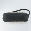 GUCCI GG Supreme Sherry Line Shoulder Bag PVC Navy Gold 116 02 076 Auth 146977-5