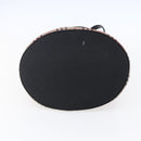 BURBERRY Nova Check Tote Bag Nylon Beige Silver Auth 146983-5