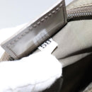 PRADA Shoulder Bag Nylon Khaki Silver Auth 146984-12