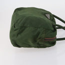 PRADA Tote Bag Nylon 3 Set Green Blue Auth 146985-11