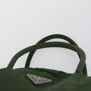 PRADA Tote Bag Nylon 3 Set Green Blue Auth 146985-13
