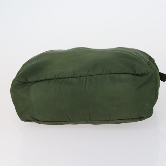 PRADA Tote Bag Nylon 3 Set Green Blue Auth 146985