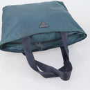 PRADA Tote Bag Nylon 3 Set Green Blue Auth 146985-5