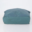 PRADA Tote Bag Nylon 3 Set Green Blue Auth 146985-7