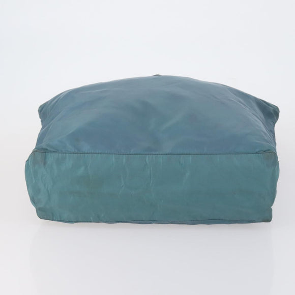 PRADA Tote Bag Nylon 3 Set Green Blue Auth 146985
