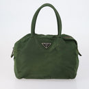 PRADA Tote Bag Nylon 3 Set Green Blue Auth 146985-9