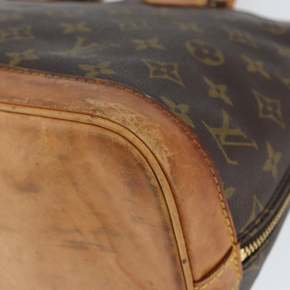 LOUIS VUITTON Monogram Alma Hand Bag M51130 LV Auth 146988