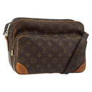 LOUIS VUITTON Monogram Nile Shoulder Bag M45244 LV Auth 146989-1