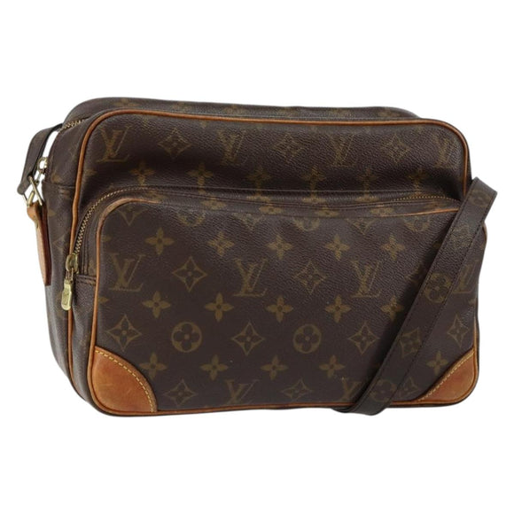 LOUIS VUITTON Monogram Nile Shoulder Bag M45244 LV Auth 146989