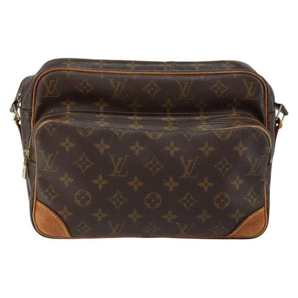 LOUIS VUITTON Monogram Nile Shoulder Bag M45244 LV Auth 146989