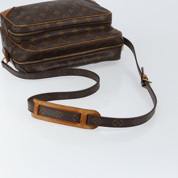 LOUIS VUITTON Monogram Nile Shoulder Bag M45244 LV Auth 146989